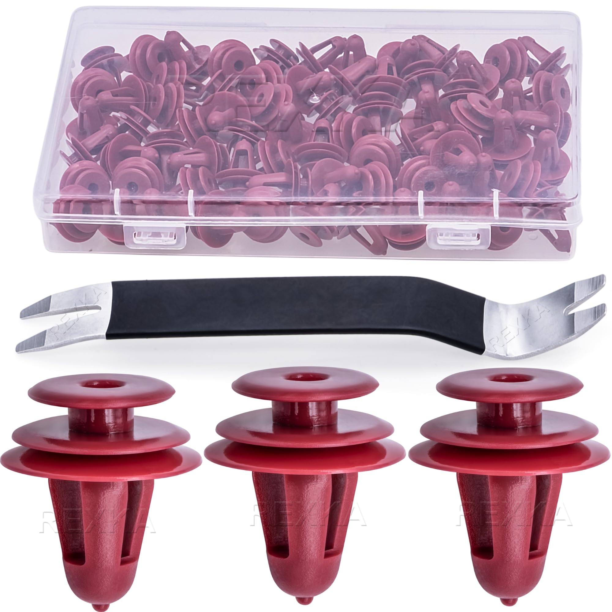 Amazon.com: Rexka 41pcs Front & Rear Door Trim Board Retainer
